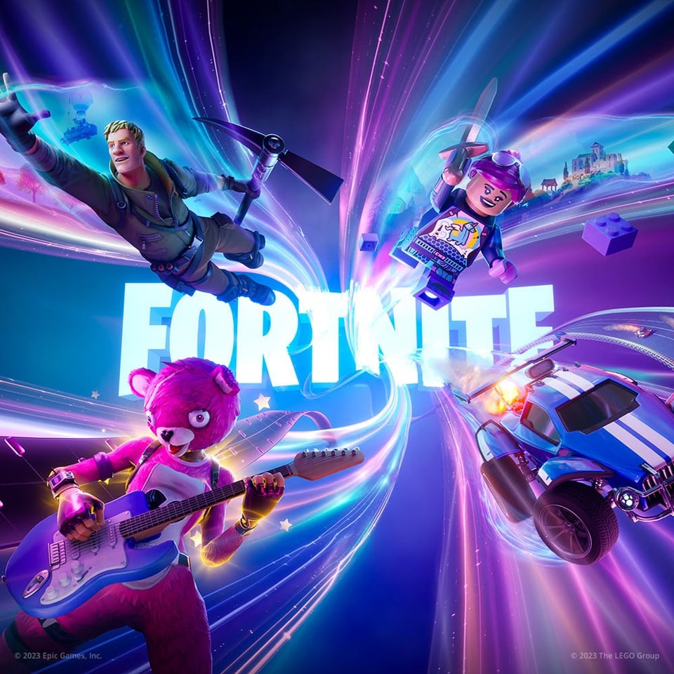 Fortnite key art (image source: IGN)